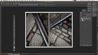 Photoshop Tutorial  Diptychs [upl. by Gerdi]