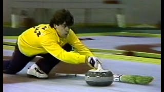 1982 World Junior Mens Curling Championship Final  Thompsett vs Grahn Ends 810 [upl. by Rhody835]