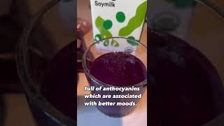 Purple Smoothie Benefits anthocyanins purplesmoothie foodformood foodfoundation 1minhealthier [upl. by Irol]