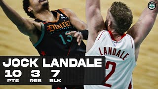 JOCK LANDALE DROPS 10PTS vs WIZARDS FULL HIGHLIGHTS [upl. by Iborian86]