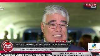 Eduardo Girão critica aceleração de projeto para liberar cassinos no Brasil [upl. by Quickman146]