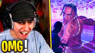 JE RÉAGIS AU CONCERT DE TRAVIS SCOTT SUR FORTNITE  Événement ft Inoxtag Doc Valouzz [upl. by Llorrad931]