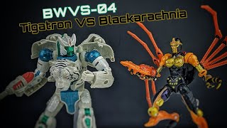 Transformers  BWVS04Beast Wars vs Beast Wars Again Tigatron vs Blackarachnia [upl. by Jewett464]