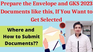 How to prepare an envelope for GKS 2023 and how and where to submit the documents Part 3 [upl. by Nannaihr]