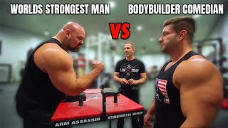 BRIAN SHAW VS NICK SIMMONS amp BRYAN CALLEN ARM WRESTLING [upl. by Marcel]