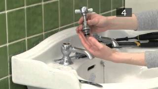 How To Fix A Dripping Tap Bib Or Pillar [upl. by Acirehs]