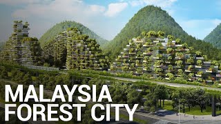 Forest City Malaysia  The Most Useless Megaproject in the World [upl. by Dadelos741]