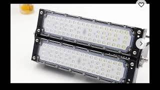 High Power OutdoorWaterproof 65 Module Tunnel Light100W 200 watt 300w 400w 500w 600w Led Flood Light [upl. by Frankie]