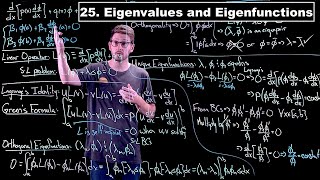 SturmLiouville Eigenvalues and Eigenfunctions  Partial Differential Equations  Lecture 25 [upl. by Anahsit]