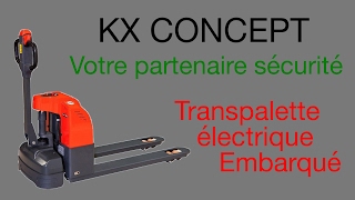 KX CONCEPT  Transpalette électrique embarqué pour les camions [upl. by Akit449]