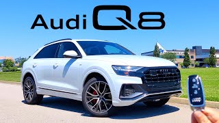 2021 Audi Q8  Meet Audis FashionFirst Flagship SUV [upl. by Basilio]