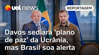 Davos sediará plano de paz da Ucrânia mas Brasil soa alerta [upl. by Natale]