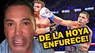 AHORA DE LA HOYA lanza FUERTE ACUSACION a CANELO tras PELEA CON BERLANGA 2024 [upl. by Tennek]