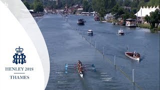 Agecroft A v Cambridge 99  Thames  Henley 2018 Day 1 [upl. by Nelrac591]