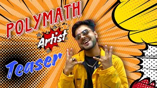 POLYMATH ARTIST  Teaser   Avinash Rangwani  Latest Hindi Rap Song  My Introvert World Album [upl. by Malinin611]