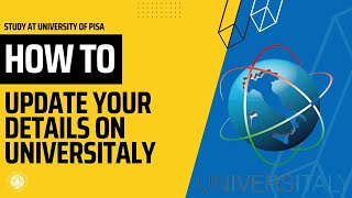 How to edit your PreEnrollment Personal details on Universitaly Portal Study in Italy [upl. by Stulin]