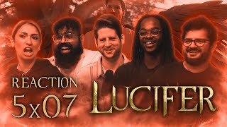 Lucifer  5x7 Our Mojo  Group Reaction [upl. by Elocaj954]