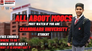 ALL ABOUT MOOCS IN CHANDIGARH UNIVERSITY  GRADE  MUST FOR CHANDIGARH UNIVERSITY STUDENT 😵😵 [upl. by Rex858]