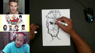 How To Draw Basic Caricature Head Shapes [upl. by Holcomb]