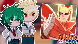 MHA React to Naruto  Gacha Life  MHA [upl. by Horgan]