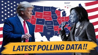 2024 Polling Update Trump vs Harris  Latest Results from All 50 States [upl. by Yramliw]