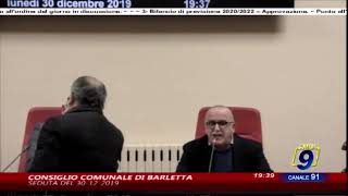 Barletta Consiglio Comunale seduta del 30122019 [upl. by Leehar714]