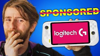 They sent this for a sponsorship I reviewed it instead lol – Logitech G Cloud [upl. by Eahsram585]