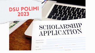 DSU Polimi 202324 Application process Detailed video on how to Apply [upl. by Kciredec857]