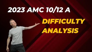 Discussing the Difficulty of the 2023 AMC 1012A and Leaks Effect [upl. by Teerprah454]