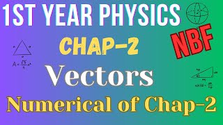 Exercise Numerical Problems Chapter 2  Class 11 Physics  National Book Foundation [upl. by Goddord578]