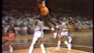 Michael Jordan Shattering The Backboard [upl. by Lidaa455]