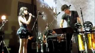 Somebody That I Used To Know Live  Gotye and Kimbra April 2 Michigan [upl. by Maury]