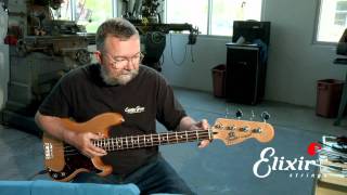 Setting Up Your Bass Guitar Adjusting The Truss Rod Step 1 of 4  ELIXIR Strings [upl. by Tenahs612]