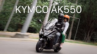 Kymco AK 550  maxi scooter chính hãng giá 375 triệu đồng [upl. by Wells925]