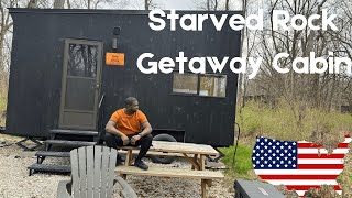 Getaway Starved Rock Cabins  Starved Rock State Park  Matthiessen State Park vlog [upl. by Einniw]