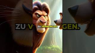 Der König der Löwen und der verbotene Apfel 🦁 shorts fabel [upl. by Josee]