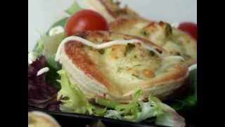 amuses bouches  bouchees au crabe et parmesanwmv [upl. by Henrik]