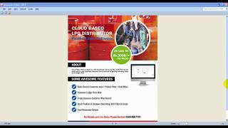 LPG Software  Cloud Based LPG Distributor Point of Sale Software [upl. by Mindy]