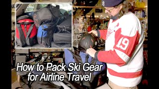 How to Pack Ski Gear for Air Travel [upl. by Hartfield]