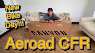 Canyon Aeroad CFR  Unboxing amp Build [upl. by Oeflein728]