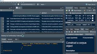 Part 10 Text Analysis using Quanteda [upl. by Catlaina]