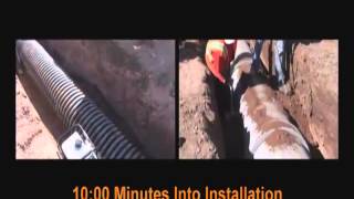 Installation Demonstration of Rigid and Flexible Pipe [upl. by Grodin341]