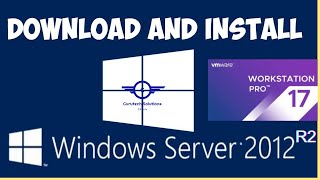 How to Install Windows Server 2012 R2 VM StepbyStep on a VMware Workstation Pro 17 [upl. by Sabina]