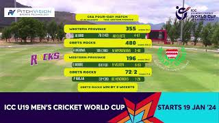 CSA 4Day Series  Gbets Rocks vs Western Province  Division 1  Day 4 [upl. by Nilak]