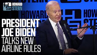 President Joe Biden on New Airline Refund Rules [upl. by Nodlehs]