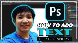 Photoshop for Beginners  Add Text [upl. by Truc627]