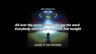 ELO  All Over The World with lyrics [upl. by Atikkin]