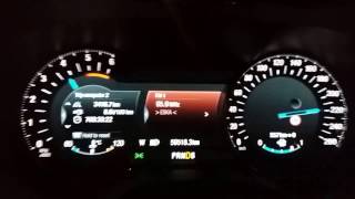 Ford Mondeo mk5 20 TDCI 180 ps Top Speed V Max 220 kmh [upl. by Eadrahc819]