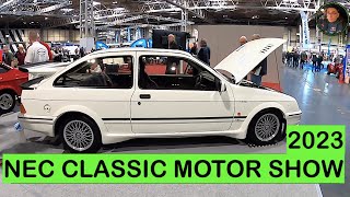 Classic Motor Show 2023  NEC Birmingham  Lancaster Insurance [upl. by Nnylyahs397]