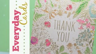 Botanical Sketch Card  Everyday Cards [upl. by Natascha]